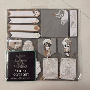 Disney Tim Burton’s a nightmare before Christmas sticky note set new